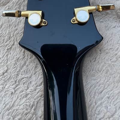 Aria Pro II TA Black ‘N’ Gold Vintage Semi-Hollow Electric Guitar, Early 1980s, Made in Japan image 11