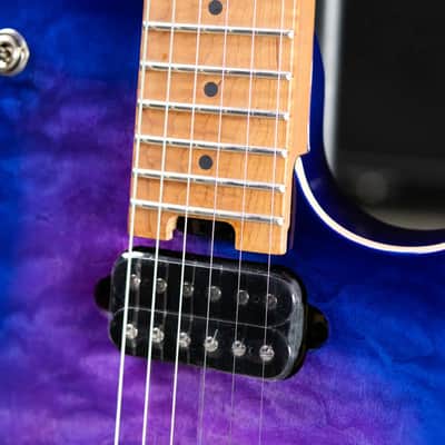 EVH Wolfgang WG Standard QM Electric Guitar - Northern Lights image 8