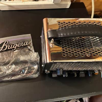 Bugera T5-INFINIUM 5W Cage Tube Amp Head-INFINIUM 2010s - Black/Silver Bild 4