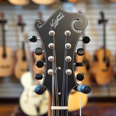 Northfield NFS-F2 Adirondack Red Spruce/Figured Maple F-Style Oval Hole Mandolin Light Cherryburst w/Hard Case image 7