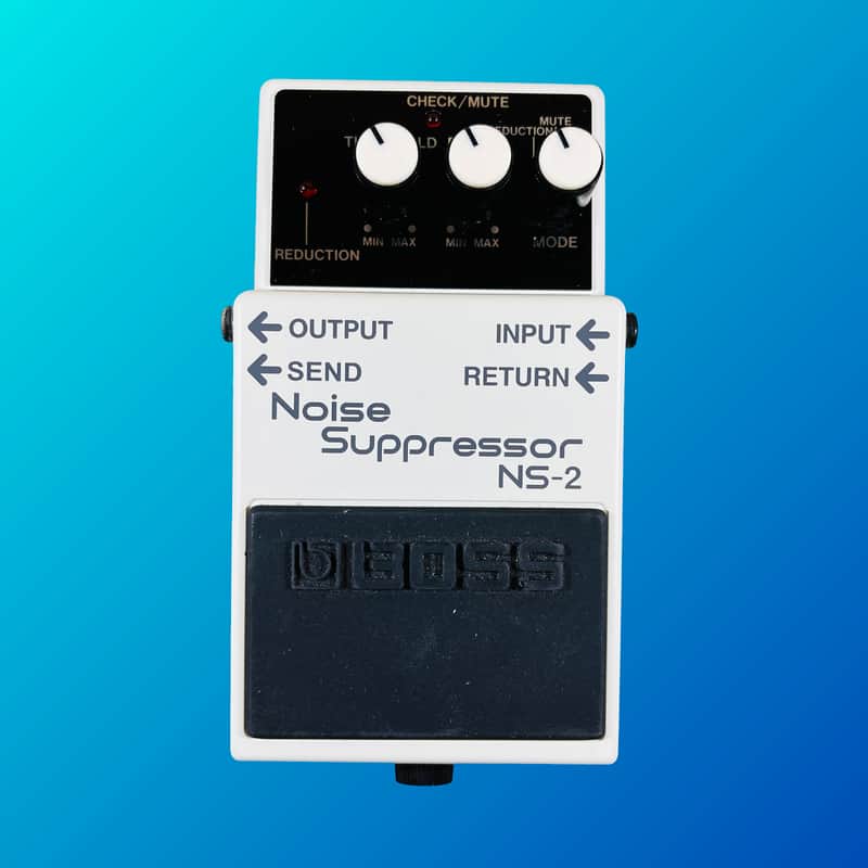 Boss NS-2 Noise Suppressor (Silver Label) 1989 - Present White