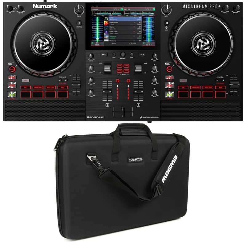 Numark Mixstream Pro + 2-deck Standalone DJ Controller with Case image 1