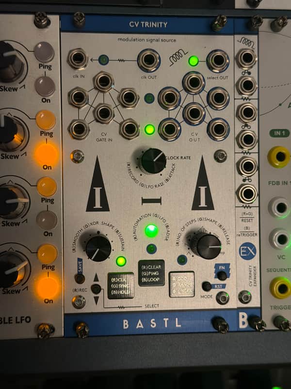 BASTL Instruments CV Trinity Modulation Signal Source 2013 - 2020 - Silver image 1