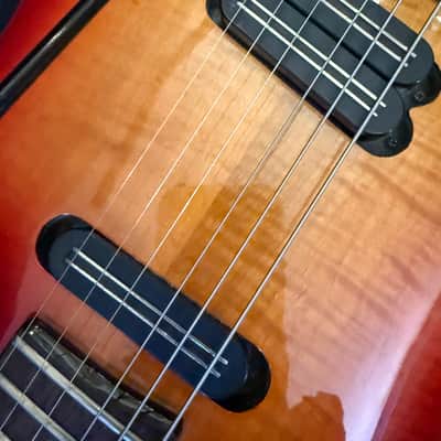 1990 Fender Heartfield EX-2 Made in Japan – Figured Maple Top, Rare Gray Case, Paperwork & Extras image 20