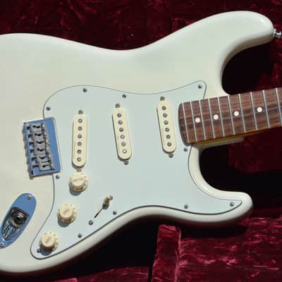 Fender Hardtail Hard Tail Stratocaster Strat White USA American image 4