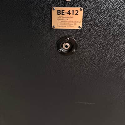 Friedman BE-412 Vintage 170-Watt 4x12" Closed-Back Guitar Speaker Cabinet 2009 - 2017 - Black image 6