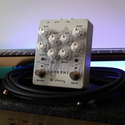 Keeley Keeley Keeley Caverns Delay/Reverb - White Waves - Limited Edition (DEMO LAST UNIT) image 2