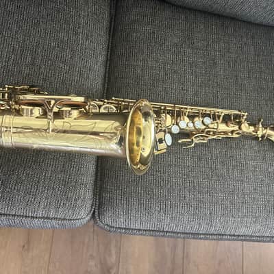 Selmer-Paris Super action 80 series one alto 199x - Brass laquer image 4