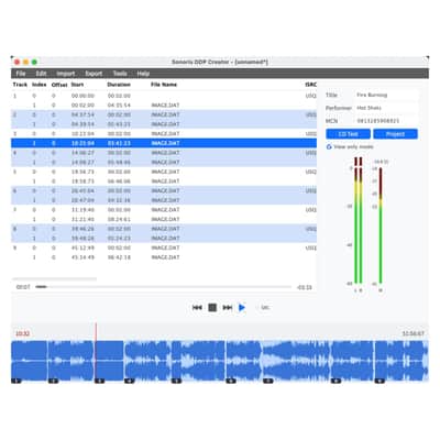 Sonoris DDP Creator Standard CD Mastering and DDP Authoring (Card) image 1