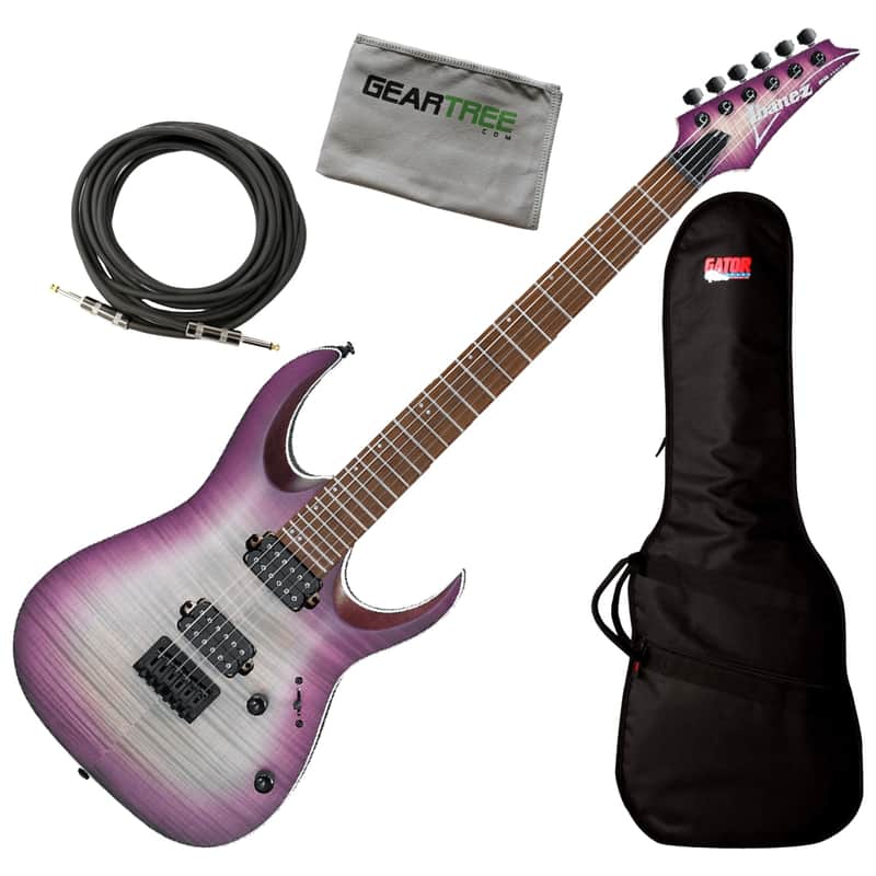 Ibanez RGA42FM TLF Transparent Purple Burst RGA Standard | Reverb