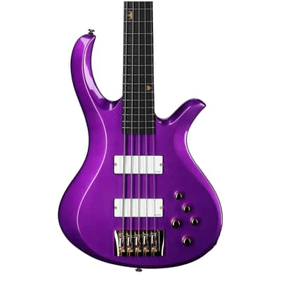 Schecter FreeZesicle-5 Electric Bass, 5-String, Purple, Open Box (Very Good) image 4