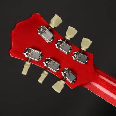 Eastman T386 16" Thinline, Kent Armstrong Pickups in Antique Red with Case #P2300515 image 6