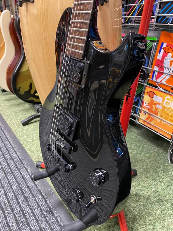 Aria ProII PE-Dark Melodyヒールレス セットネックギター Aria Pro II Dark Melody electric guitar S/H | Reverb