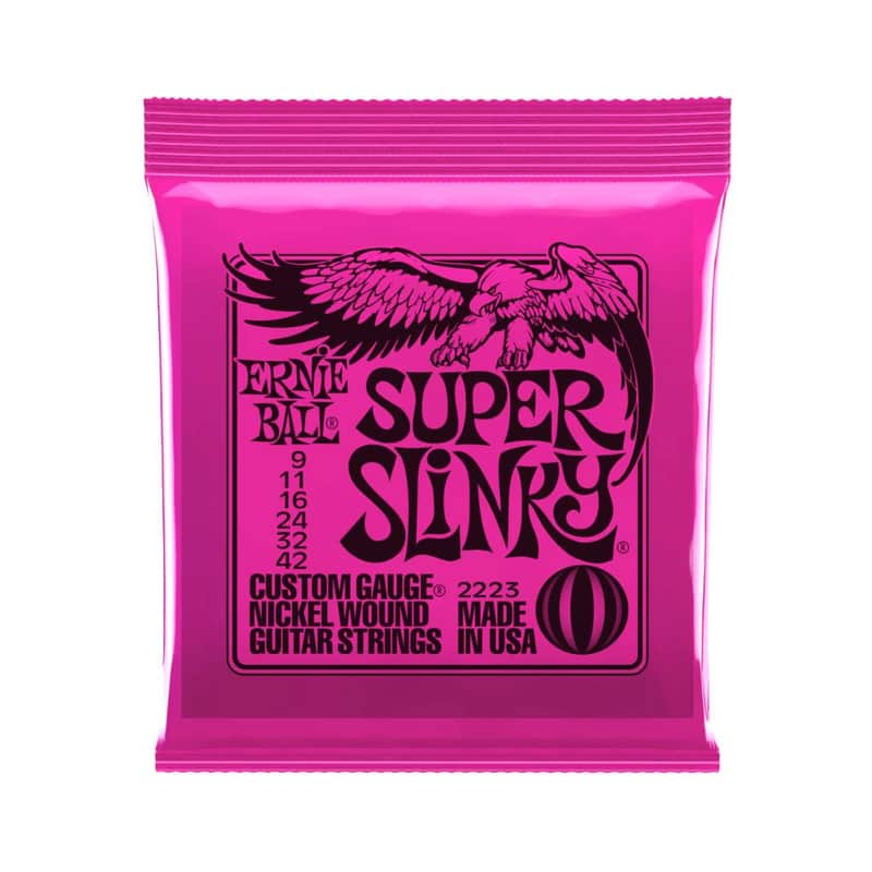 NEW Ernie Ball Super Slinky Electric Strings - .009-.042 image 1