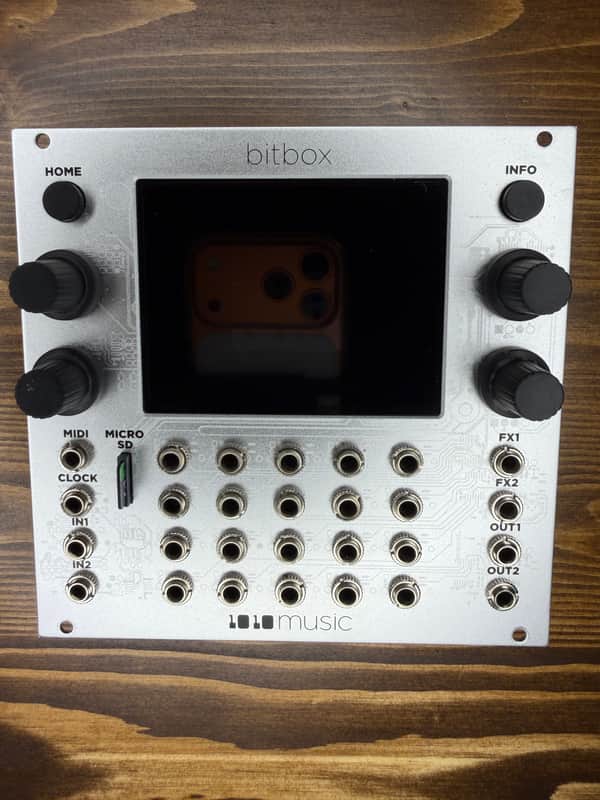1010 Music Bitbox mk2 Intuitive Sample Module - Silver image 1