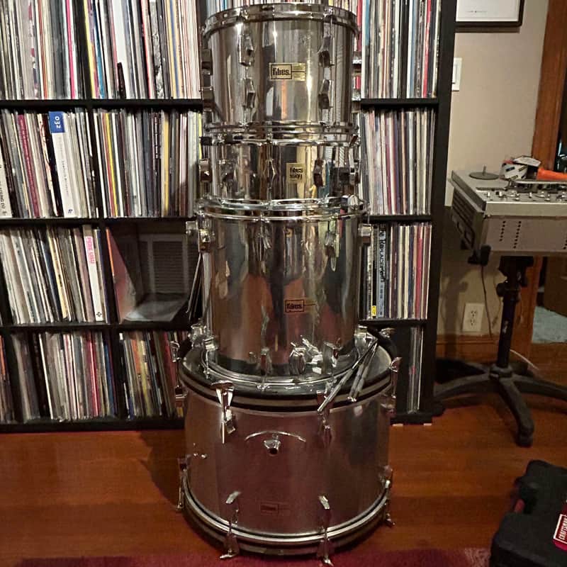 Fibes Mk. 1 13/16/22 1960s - Chrome over Fiberglass image 1