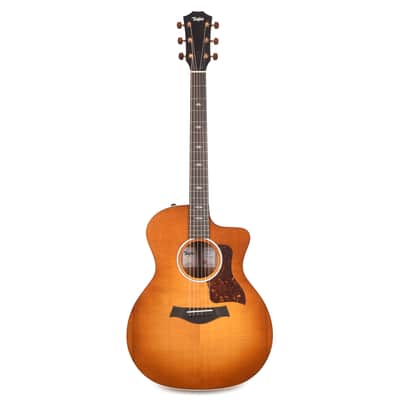 Taylor Special Edition 214ce-K DLX Grand Auditorium Torrefied Sitka Spruce/Hawaiian Koa Honeyburst ES2 image 4
