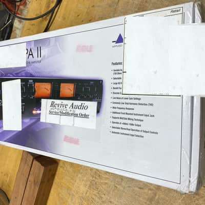 ART Pro MPA II 2-Channel Tube Microphone Preamp Modded by Revive Audio image 10