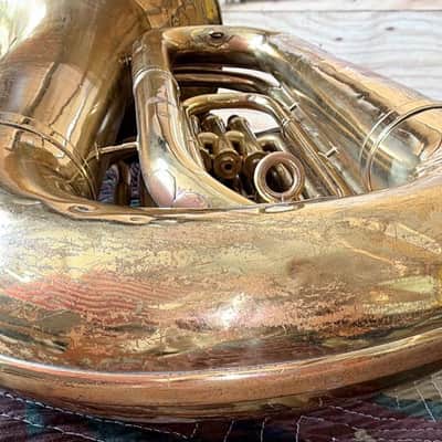 Conn 10J Tuba 1962 - Brass Lacquer image 16