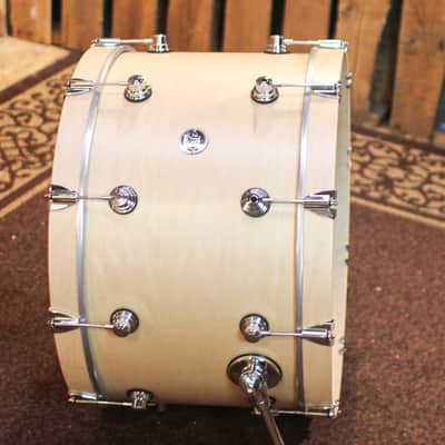 DW Performance Satin Natural Bass Drum - 14x24 image 2
