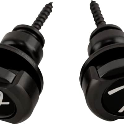 Fender Infinity Strap Locks, Black image 3