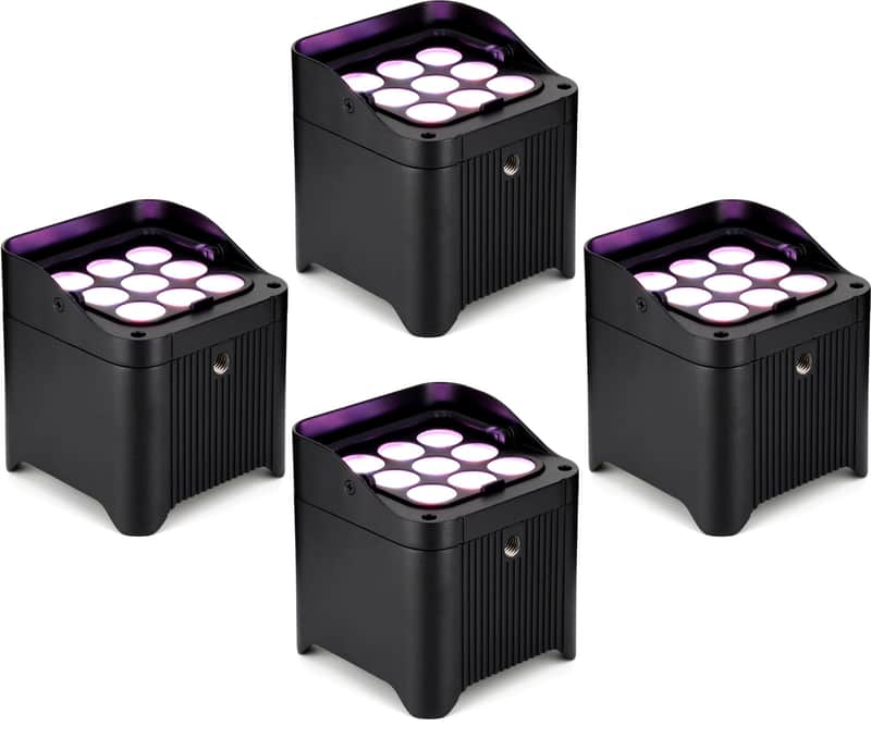 Chauvet DJ Freedom PAR Q9X4 Up-lighting Kit (2-pack) Bundle image 1
