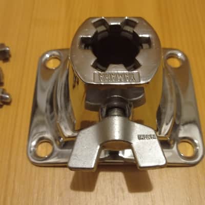 Yamaha Japan bass drum tom mount 80s-00s-present time - MIJ Chrome image 2