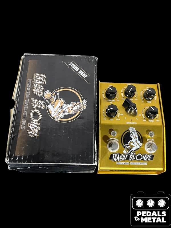 Stone Deaf FX Trashy Blonde Overdrive/Distortion 2010s - Gold - X16682 image 1