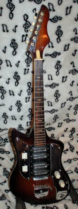 Kawai S180 Hound Dog Taylor Electric Guitar 1965 | Reverb