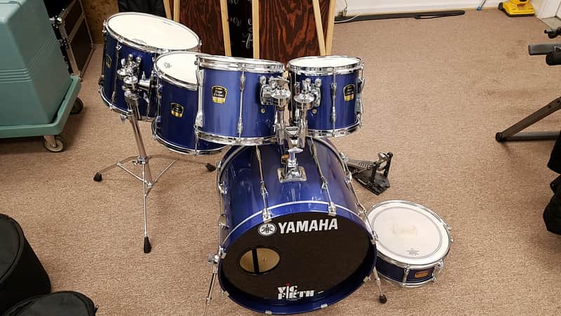 Yamaha Stage Custom Advantage Early 2000's Blue image 1