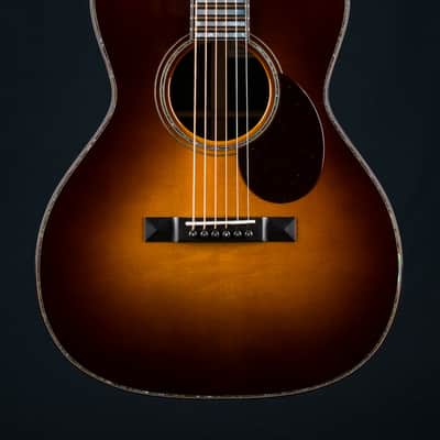 Santa Cruz H13 41 African Blackwood and Moon Spruce Sunburst Custom NEW image 4