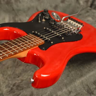 Kramer Pacer Deluxe HSS Vintage 1983 Floyd Rose Cherry Finish w Factory Hardshell Case We Ship FAST image 6