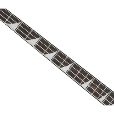 Used Jackson JS Series Concert Bass JS3 - Metallic Blue w/ Amaranth FB image 3