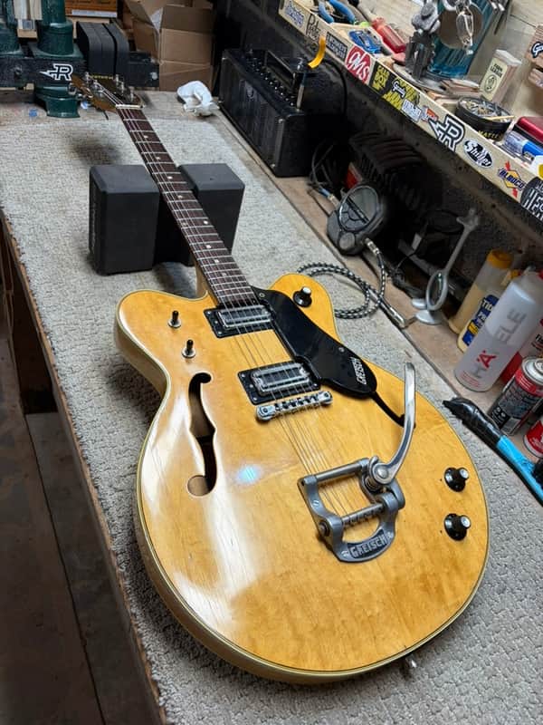 Gretsch Broadkaster 1975 - Blonde image 1