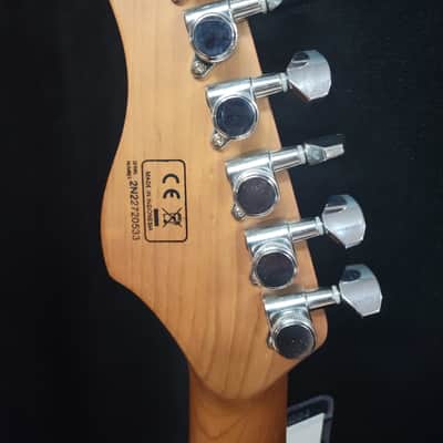 Sire Larry Carlton S7 Flame Maple Top Electric Guitar Transparent Blue image 5