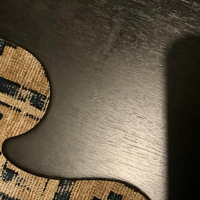 2021 Gibson Demo Shop Les Paul Raven Modified Tribute Flamed Neck Black & Gold image 17