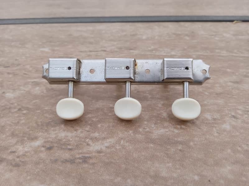 Vintage 1950's Kluson Bass Side Single Line Slot Head Tuner Strip! Lap Steel Guitar Part! image 1