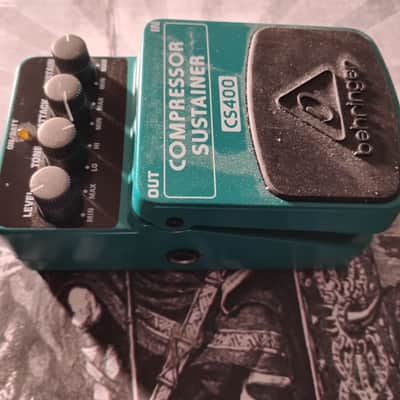 Behringer CS400 Compressor Sustainer Pedal 2010s - Standard image 3