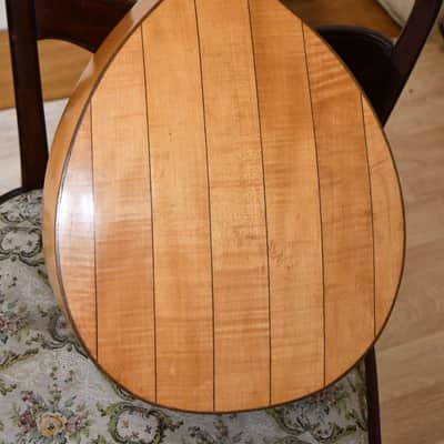 ✴️ Video Included – Player-ready Round-bodied Pre-war Guitar Lute, Germany, 1930s – Outstanding Sound and Great Condition image 4
