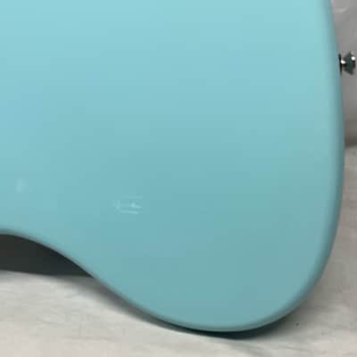 Squier FSR Classic Vibe '70s Jaguar Electric Guitar - Daphne Blue image 15