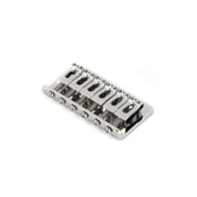 Fender Hardtail Strat Bridge Assembly (Import Models) Chrome image 2