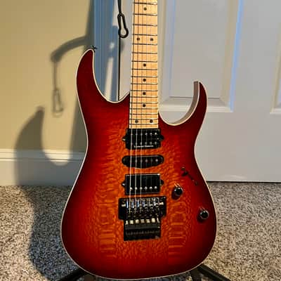 Ibanez RG657MSK-STB Prestige 2016 - 2018 - Sunset Burst image 4