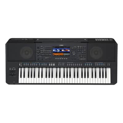 Yamaha PSR-SX920 Digital Arranger Keyboard with 61 Keys, Live Controls, Assignable Buttons, and 7-Inch Touchscreen (Black)