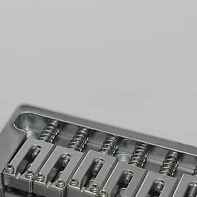 All Brass 52.5MM Guitar Strat Tele Style Fixed Hardtail Bridge image 2