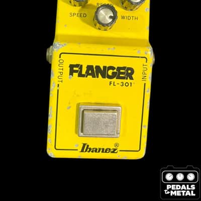 Ibanez FL-301 Flanger 1980s - Yellow - X19915 image 1