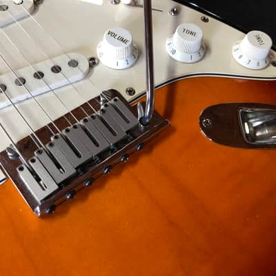 Rare Fender 40th Anniversary American Standard Stratocaster USA 1994 Brown Sunburst Rosewood fretboard image 12