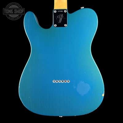 Vintage 1966 Fender Telecaster Factory Refin Lake Placid Blue w/OHSC TSU24885 image 5