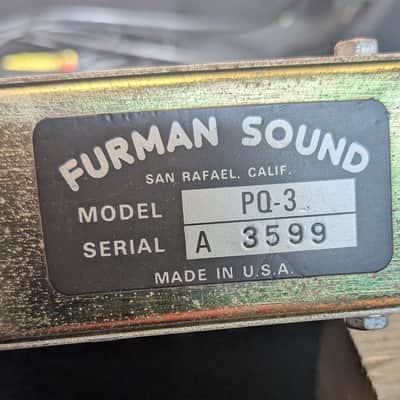 Furman PQ-3 - Parametric EQ - vintage image 6