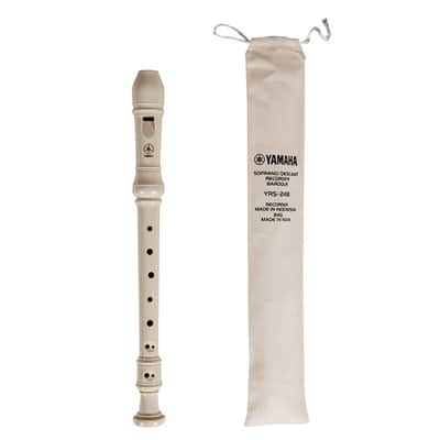 Yamaha YRS-24B Soprano Recorder - Off White image 3