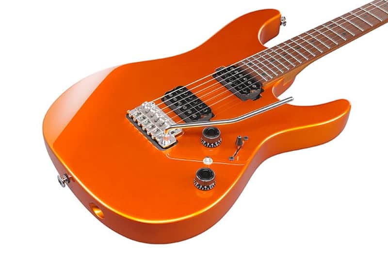 Ibanez Prestige AZ2402 Electric Guitar, Roadster Orange Metallic w/ Case image 1